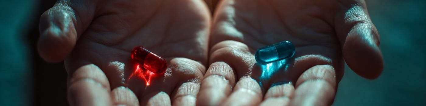 mister anderson pillule bleue et rouge matrix