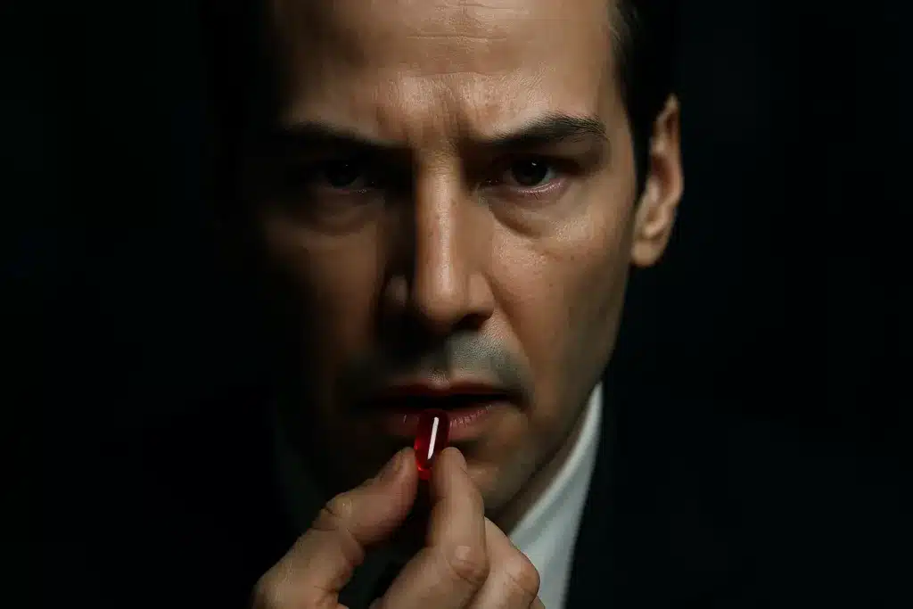 mister anderson pillule rouge pres de sa bouche_result