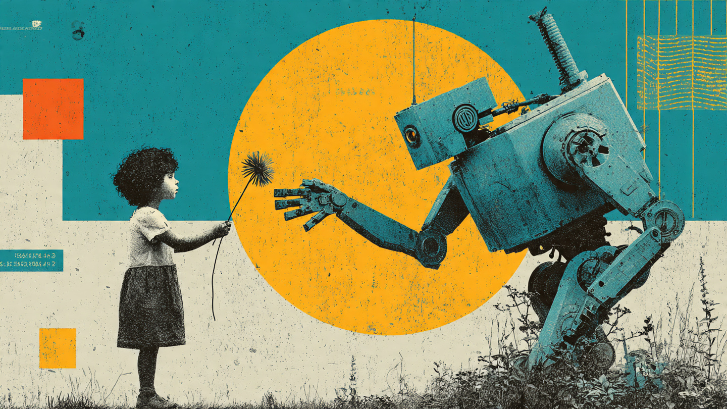 a minimalist surreal collage black and white silhouette of (1)